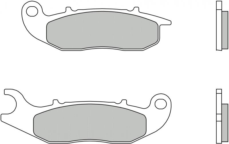 Brembo Remblok Sinter Racing Road voorzijde 07GR03CC
