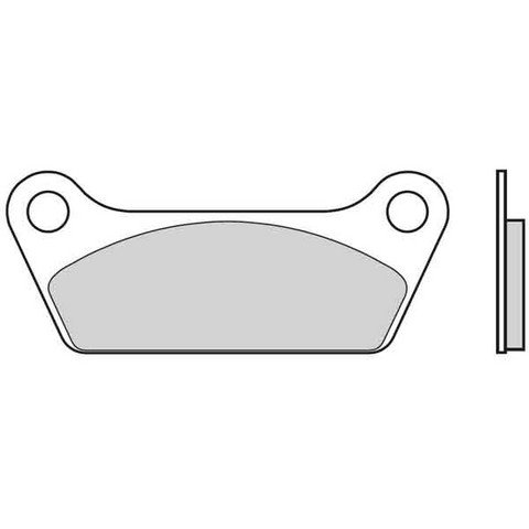 Brembo Remblok Carbon Ceramic achterzijde 07HD0507