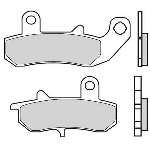 Brembo Remblok Sinter Road achterzijde 07SU17SP