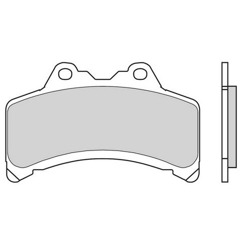 Brembo Remblok Carbon Ceramic voorzijde 07YA3108