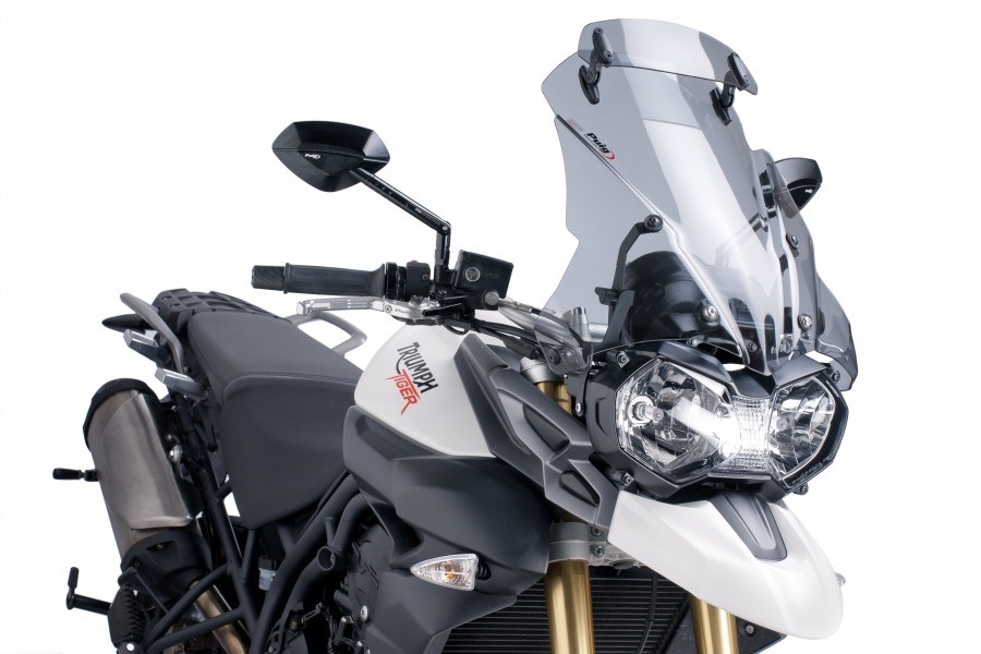 Puig Touring Windscherm Met Opzet Ruitje Triumph Tiger 800 / XC / XR 2011-2017
