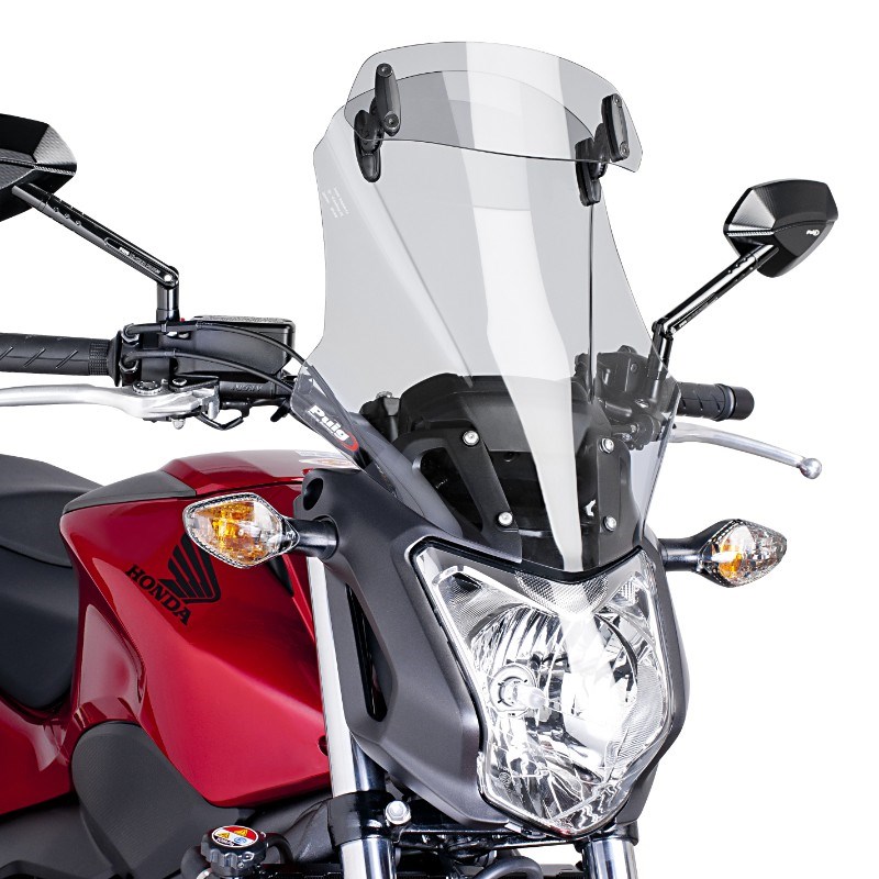 Puig Touring Plus Windscherm Met Opzet Ruitje Honda NC 700 S / NC 750 S
