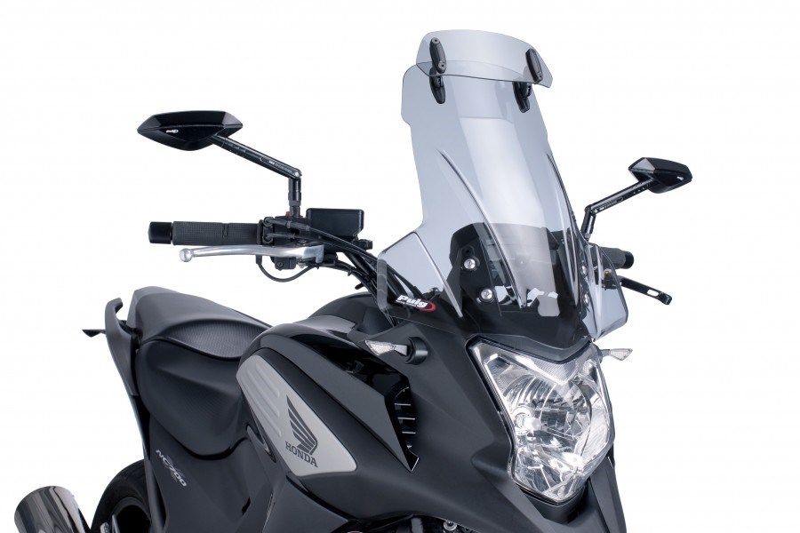 Puig Touring Windscherm Met Opzet Ruitje Honda NC 700 S / NC 750 S