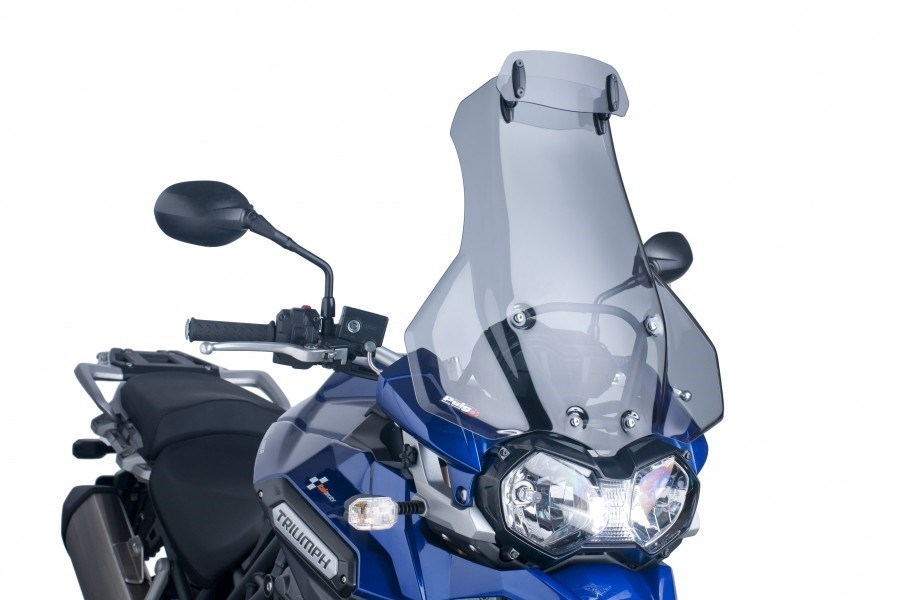 Puig Touring Windscherm Met Opzet Ruitje Triumph Tiger 1200 Explorer / XC