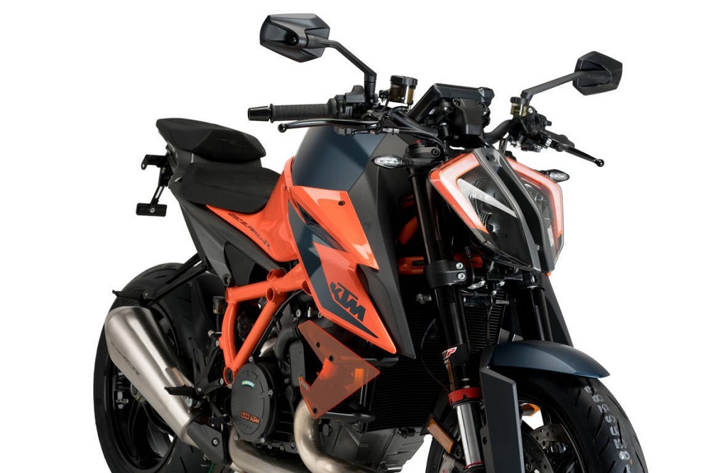 Puig Downforce Spoilers voor KTM 1290 Super Duke R Vanaf 2020
