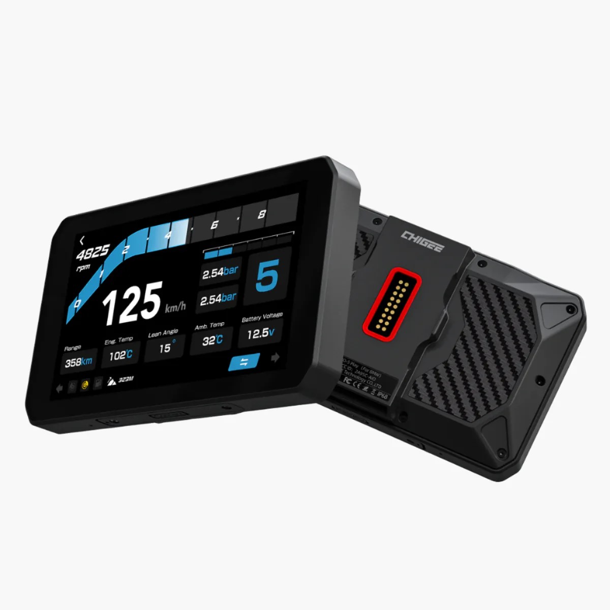 Chigee AIO-5 Play voor BMW infotainmentsysteem CarPlay / Android Auto voor BMW motorfietsen