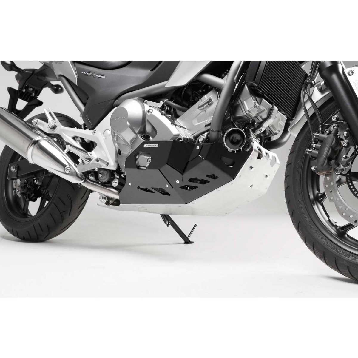 SW-Motech Carterbeschermer Zwart/Zilver Honda NC 700 / NC 750 Met DCT