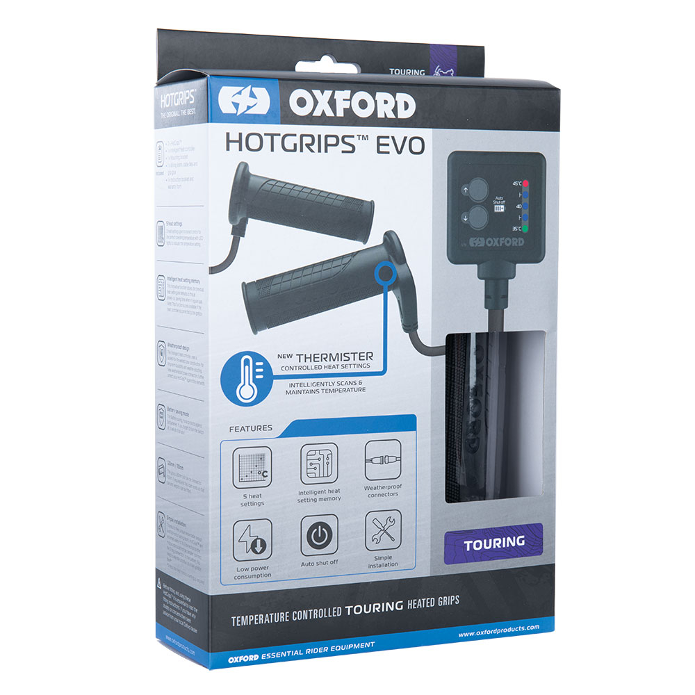 Oxford Hotgrips Evo Touring Handvatverwarming