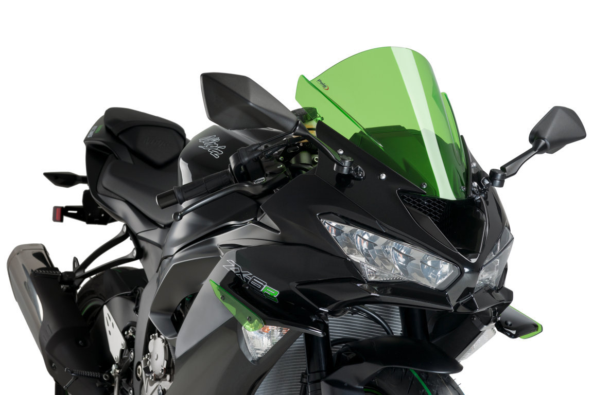 Puig Downforce Spoilers voor Kawasaki ZX6-R vanaf 2019