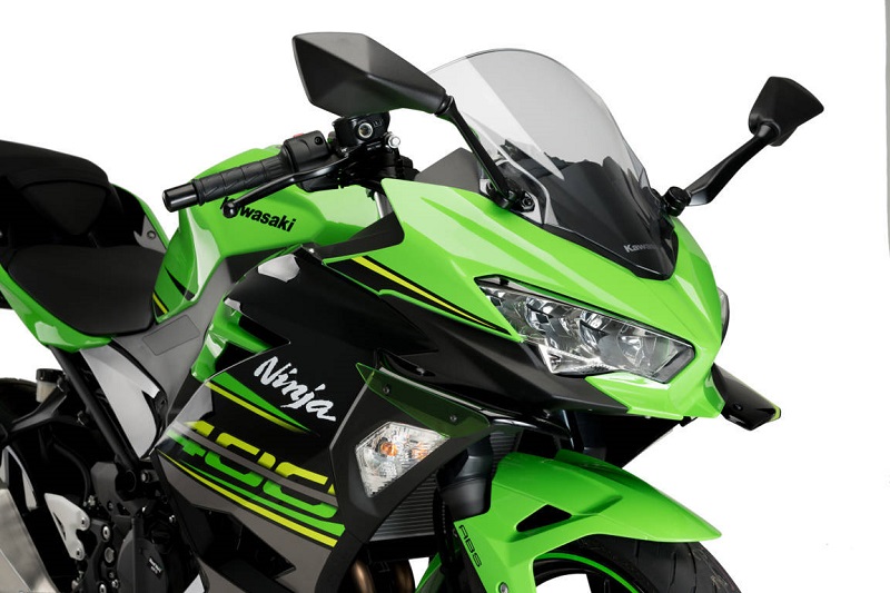 Puig Downforce Spoilers voor Kawasaki Ninja 400 2018 - 2021