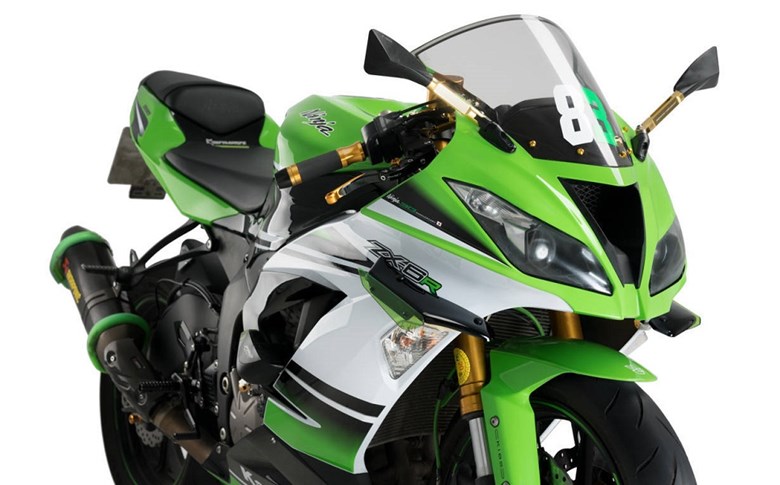 Puig Downforce Spoilers voor Kawasaki ZX6-R 2009 -2018