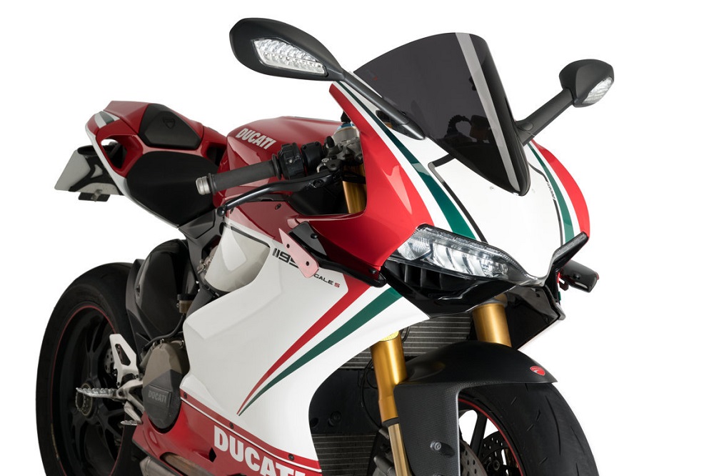 Puig Downforce Spoilers Voorzijde voor Ducati Panigale 899 / 1199 / R