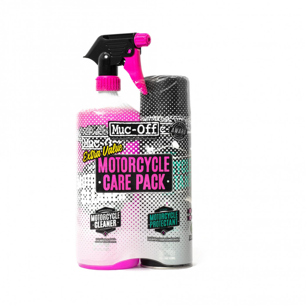 Muc-Off Motorcycle care duo kit