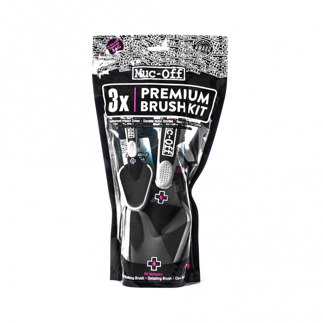 Muc-Off 3x Premium Borstelset