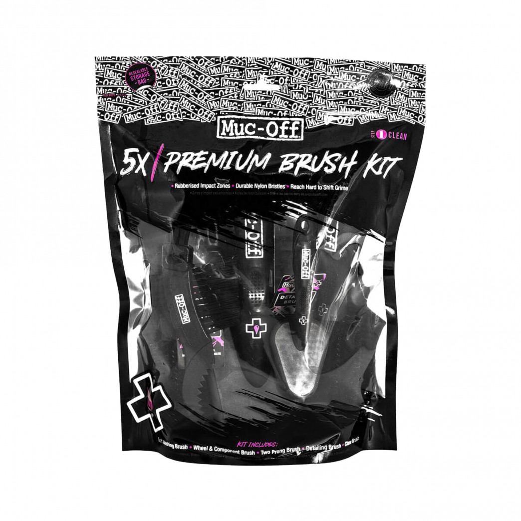Muc-Off 5x Premium Borstelset