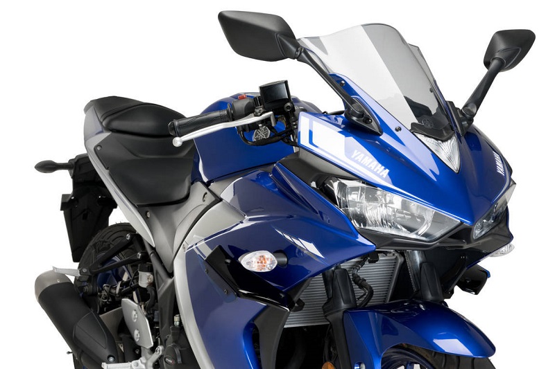 Puig Downforce Spoilers voor Yamaha R3 2015-2018