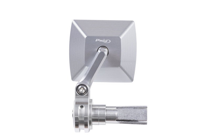 Puig Aluminium Stuureind Spiegel Monaco Zilver