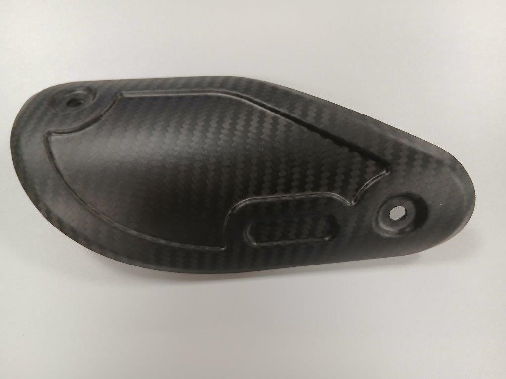 ARROW Carbon hittebescherming voor de Works uitlaatdemper