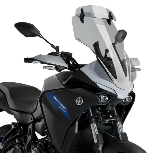 Puig Touring Windscherm Met Opzet Ruitje Yamaha Tracer 700 Vanaf 2020