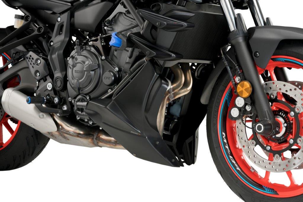 Puig Motorspoiler Yamaha MT 07 Vanaf 2021 Mat Zwart