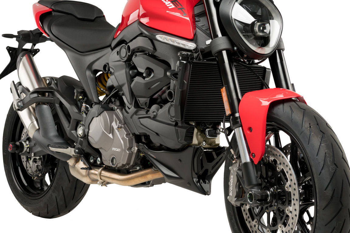 Puig Motorspoiler Ducati Monster 937 / Plus / SP Vanaf 2021 Mat Zwart