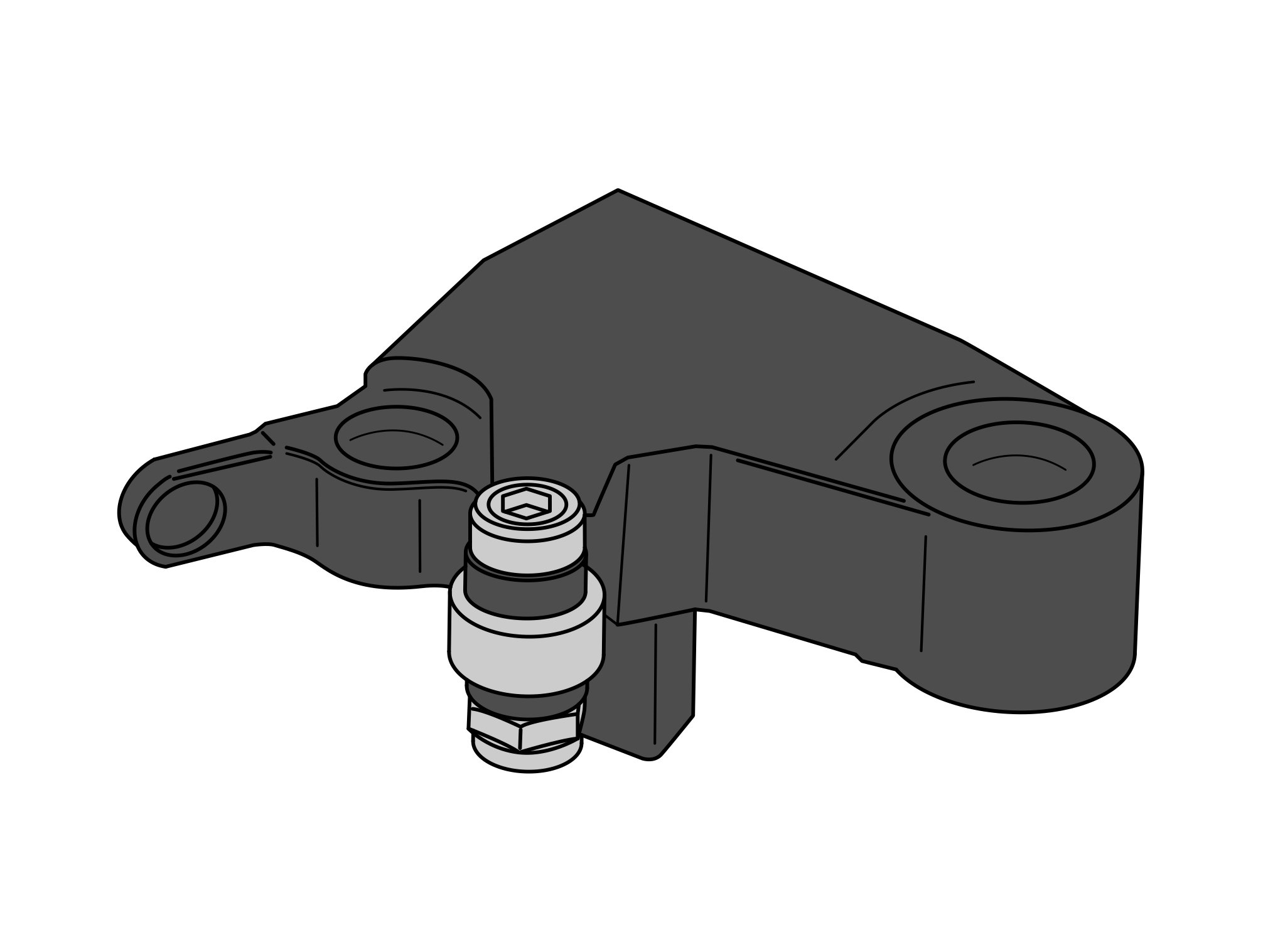 Puig Koppelings Hendel Adapter Benelli Leoncino 800 / Trail Vanaf 2022