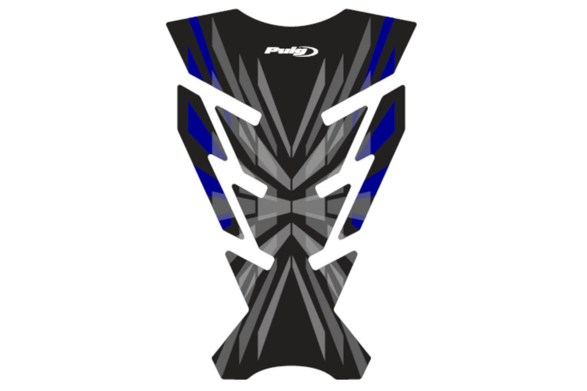 Puig Motorfiets Tankpad Challenge Blauw