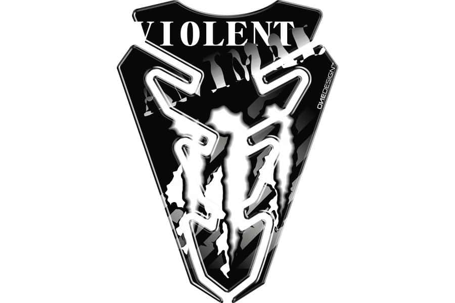Puig Motorfiets Tankpad Violent Zwart