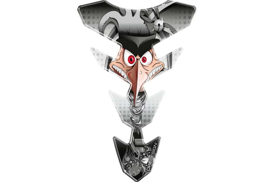 Puig Motorfiets Tankpad Joker Grijs