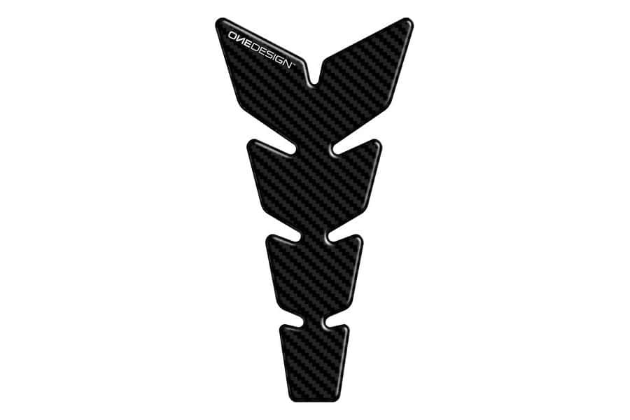 Puig Motorfiets Lederen Tankpad Carbon look