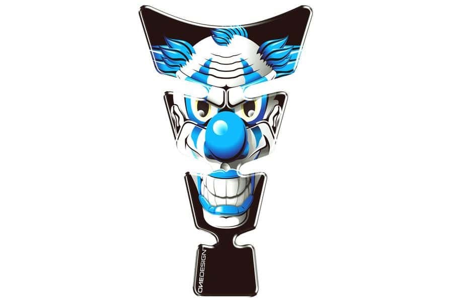 Puig Motorfiets Tankpad Clown Blauw