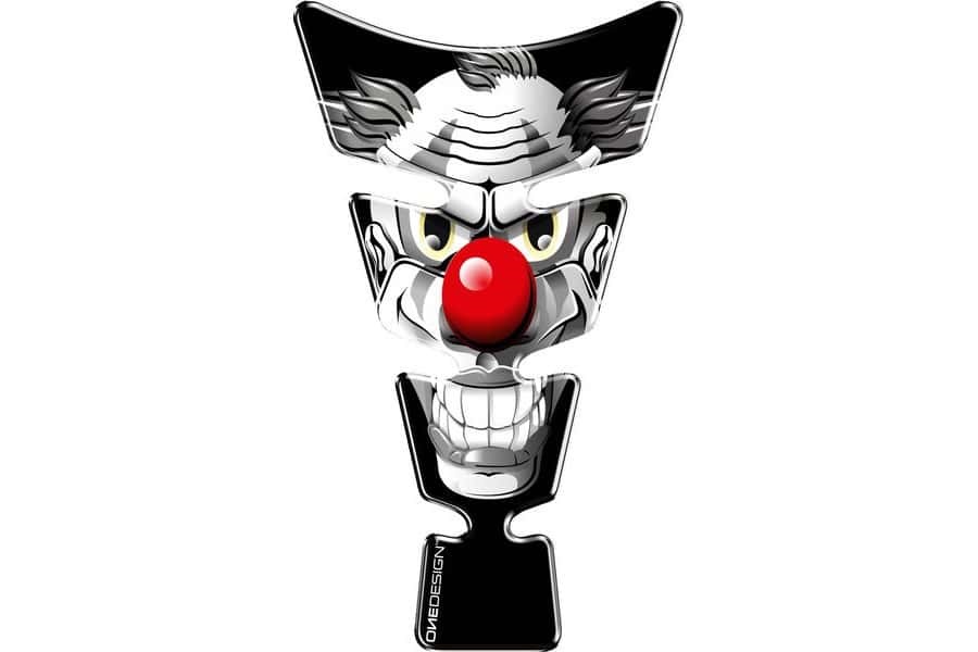 Puig Motorfiets Tankpad Clown Grijs