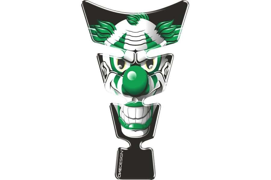 Puig Motorfiets Tankpad Clown Groen
