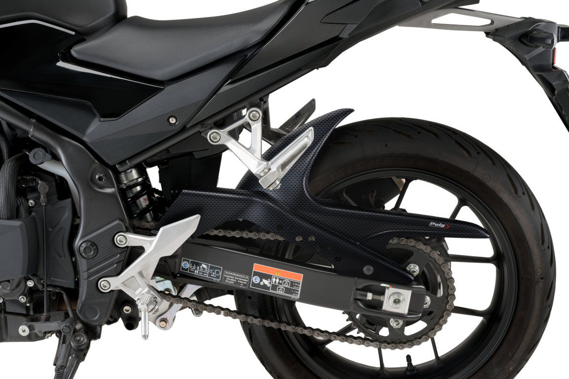 Puig Achterspatbord S Carbon Look Honda CB 500 X / F / CBR 500 R Vanaf 2022