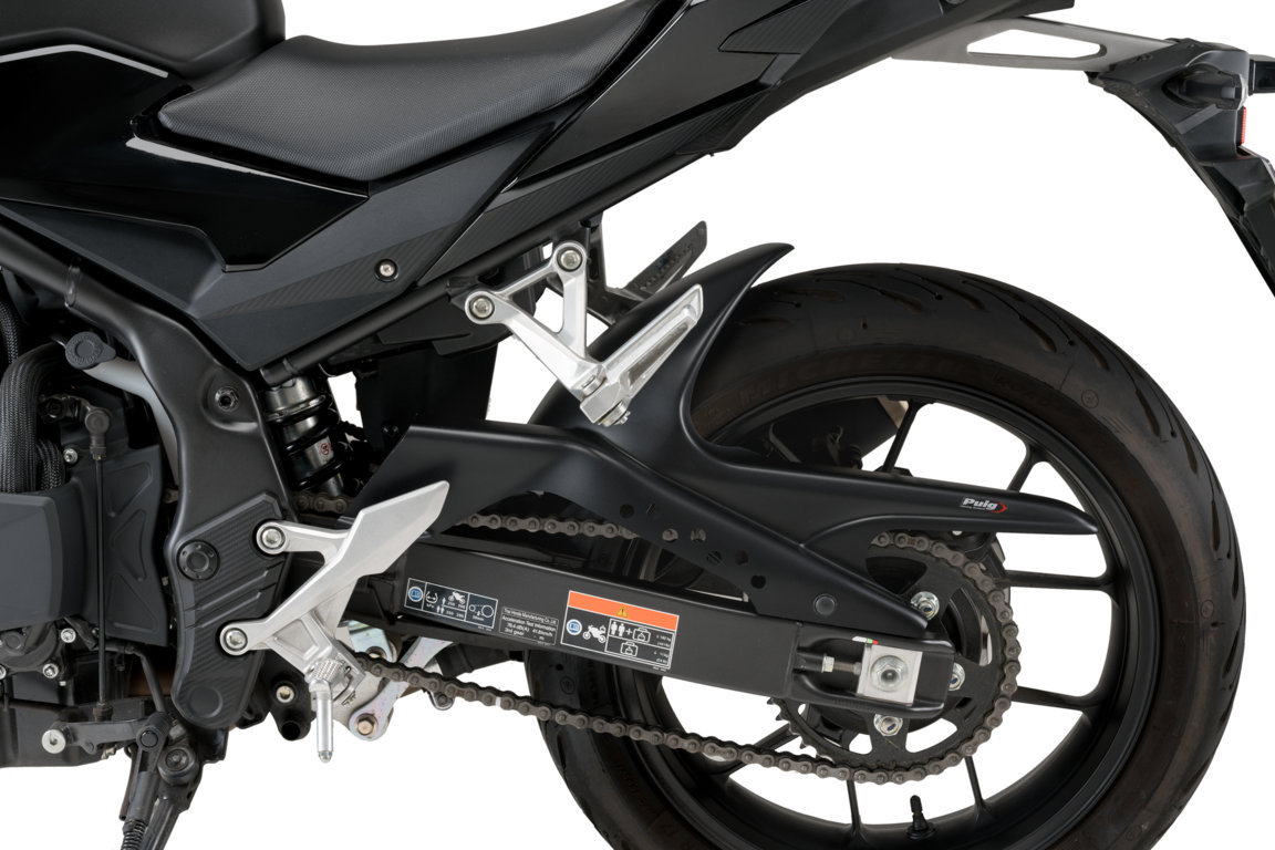 Puig Achterspatbord S Mat Zwart Honda CB 500 X / F / CBR 500 R Vanaf 2022