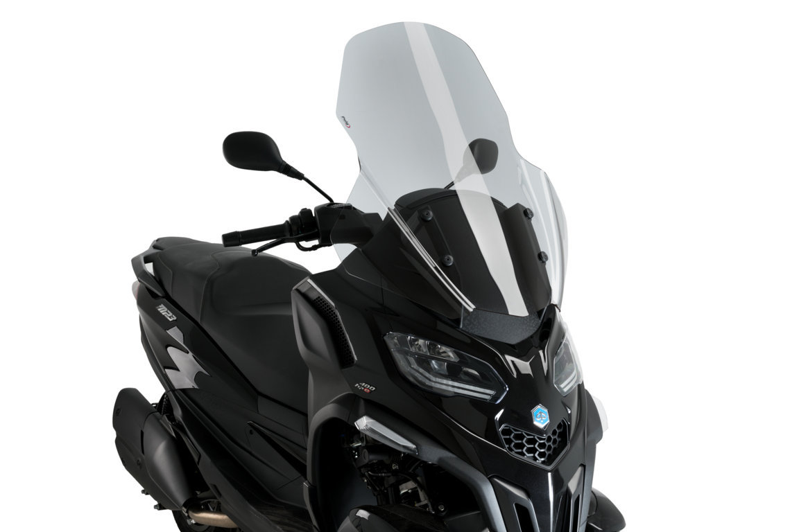 Puig V-Tech Line Touring Windscherm Piaggio MP3 400 / MP3 530 Exclusive Vanaf 2022