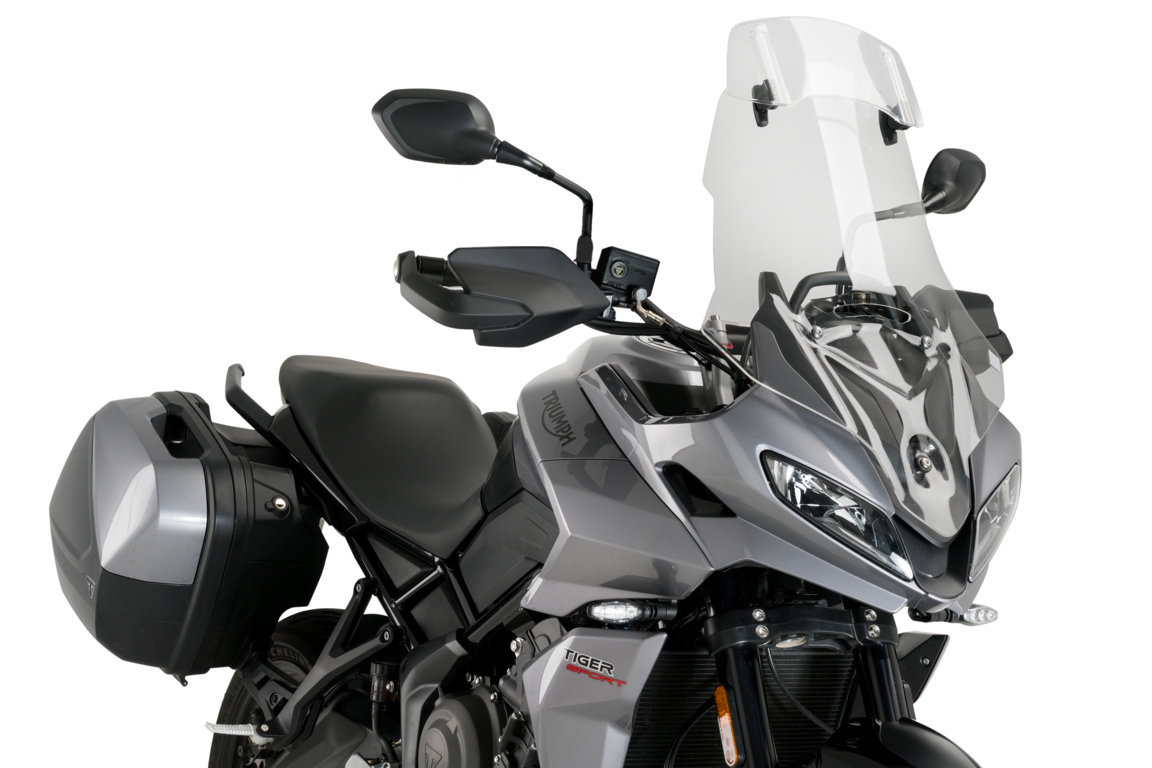 Puig Touring Windscherm Met Opzet Ruitje Triumph Tiger Sport 660 Vanaf 2022