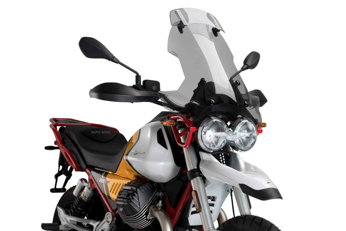 Puig Touring Windscherm Met Opzet Ruitje Moto-Guzzi V85 TT / Travel Vanaf 2019