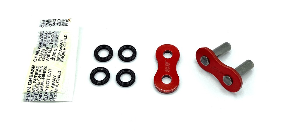 Kettingklinknagelslot voor EK 525 MVXZ-2 Rood