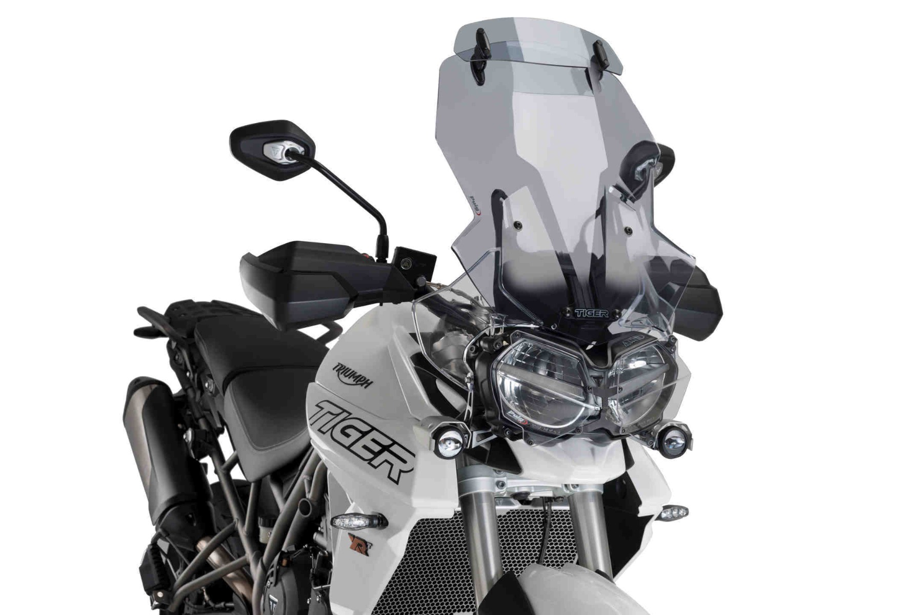 Puig Touring Windscherm Met Opzet Ruitje Triumph Tiger 800 XC / XCX / XCA / XR / XRX / XRT 2018-2020