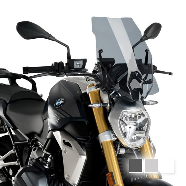 Puig Naked Touring Windscherm BMW R 1250 R Vanaf 2019 (Voor Originele Steun)