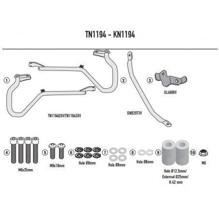 Givi TN1194 Valbeugel Honda CMX 1100 Rebel Vanaf 2021