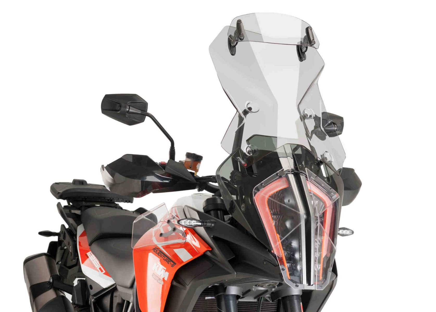 Puig Touring Windscherm Met Opzet Ruitje KTM 1290 Super Adventure S / R 2017-2020