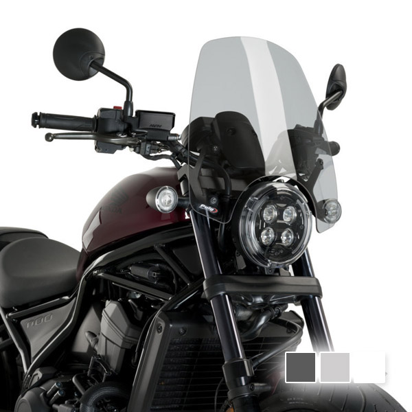 Puig New Generation Touring Windscherm Honda CMX 1100 Rebel Vanaf 2021