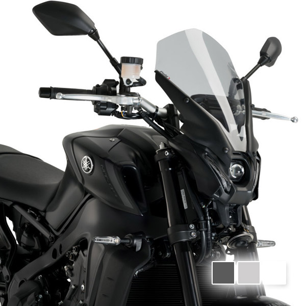 Puig Naked Touring Windscherm Yamaha MT 09 / MT 09 SP Vanaf 2021