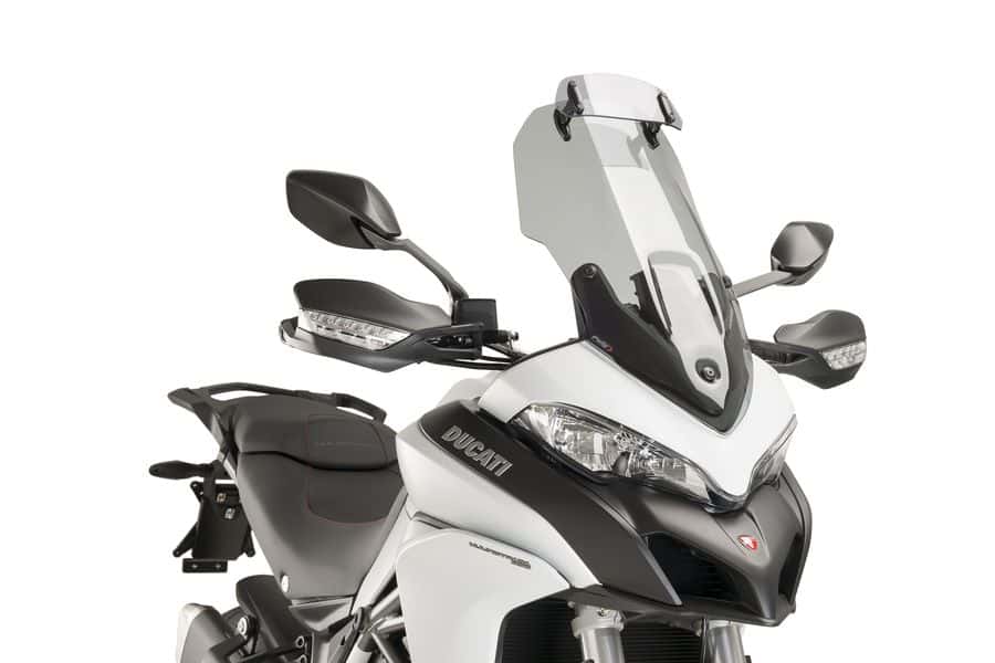 Puig Touring  Windscherm Met Opzet Ruitje Ducati Multistrada 950 / 1200 / 1260