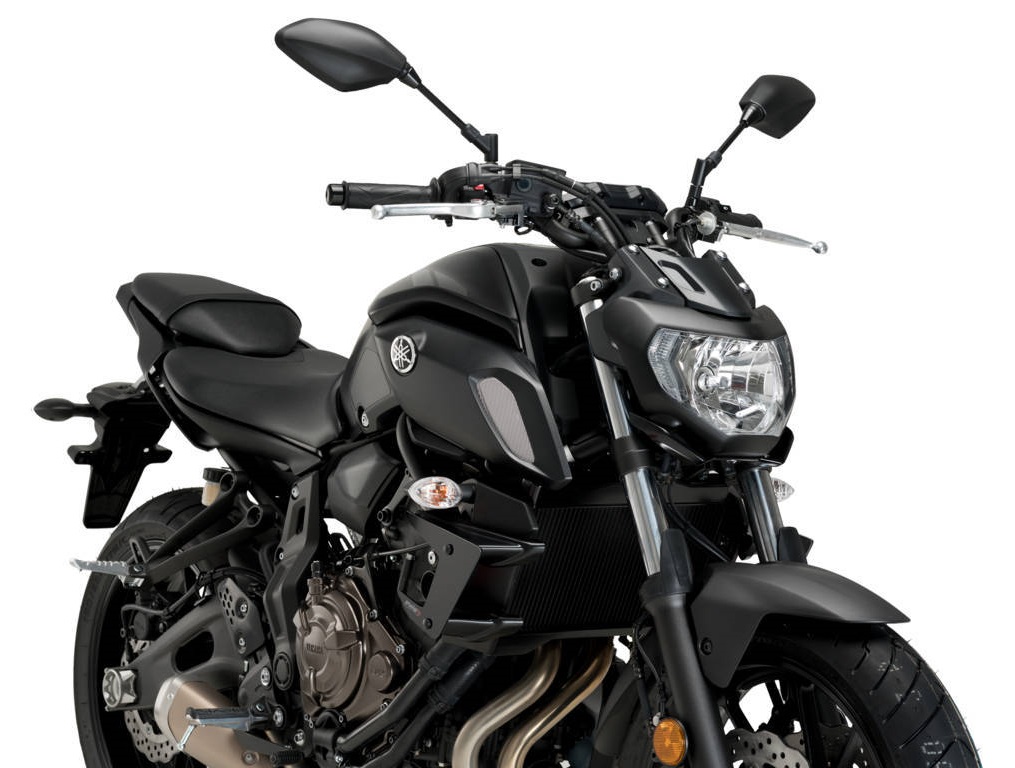Puig Downforce Spoilers voor Yamaha MT-07 2018 tot 2020
