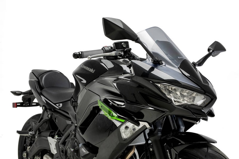 Puig Downforce Spoilers voor Kawasaki Ninja 650 Vanaf 2020