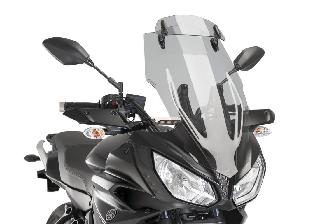 Puig Touring Windscherm Met Opzet Ruitje Yamaha MT 07 Tracer / GT 2016-2019
