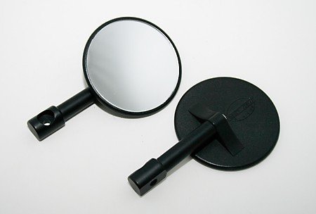 Spiegels voor stuur Zwart set